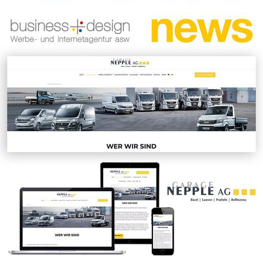 business+design News Garage Nepple AG