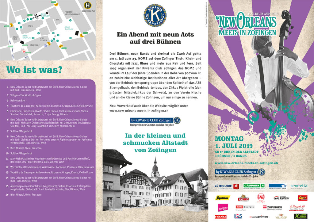 New Orleans meets in Zofingen Flyer1