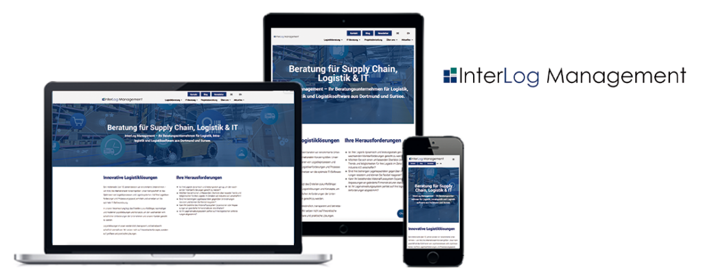 Interlog Managment Webseite