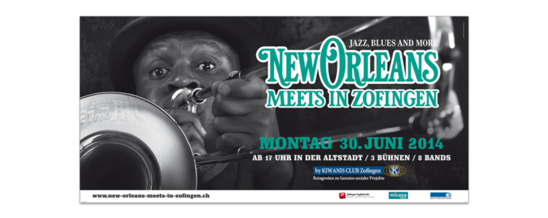 New Orleans meets in Zofingen Plakat1