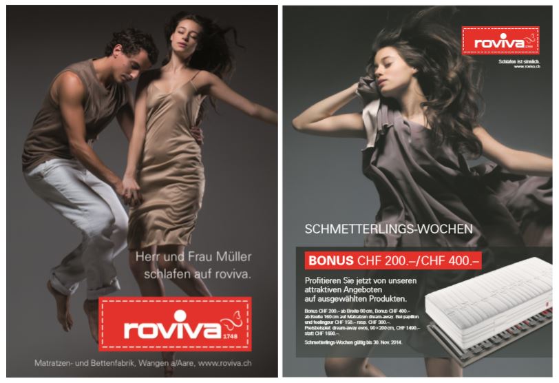 Roviva Werbung