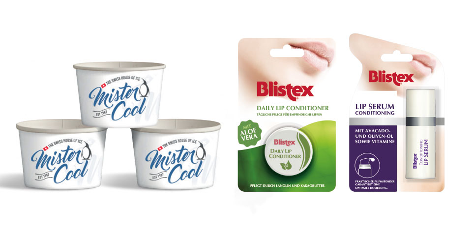 MisterCool Blistex Packaging