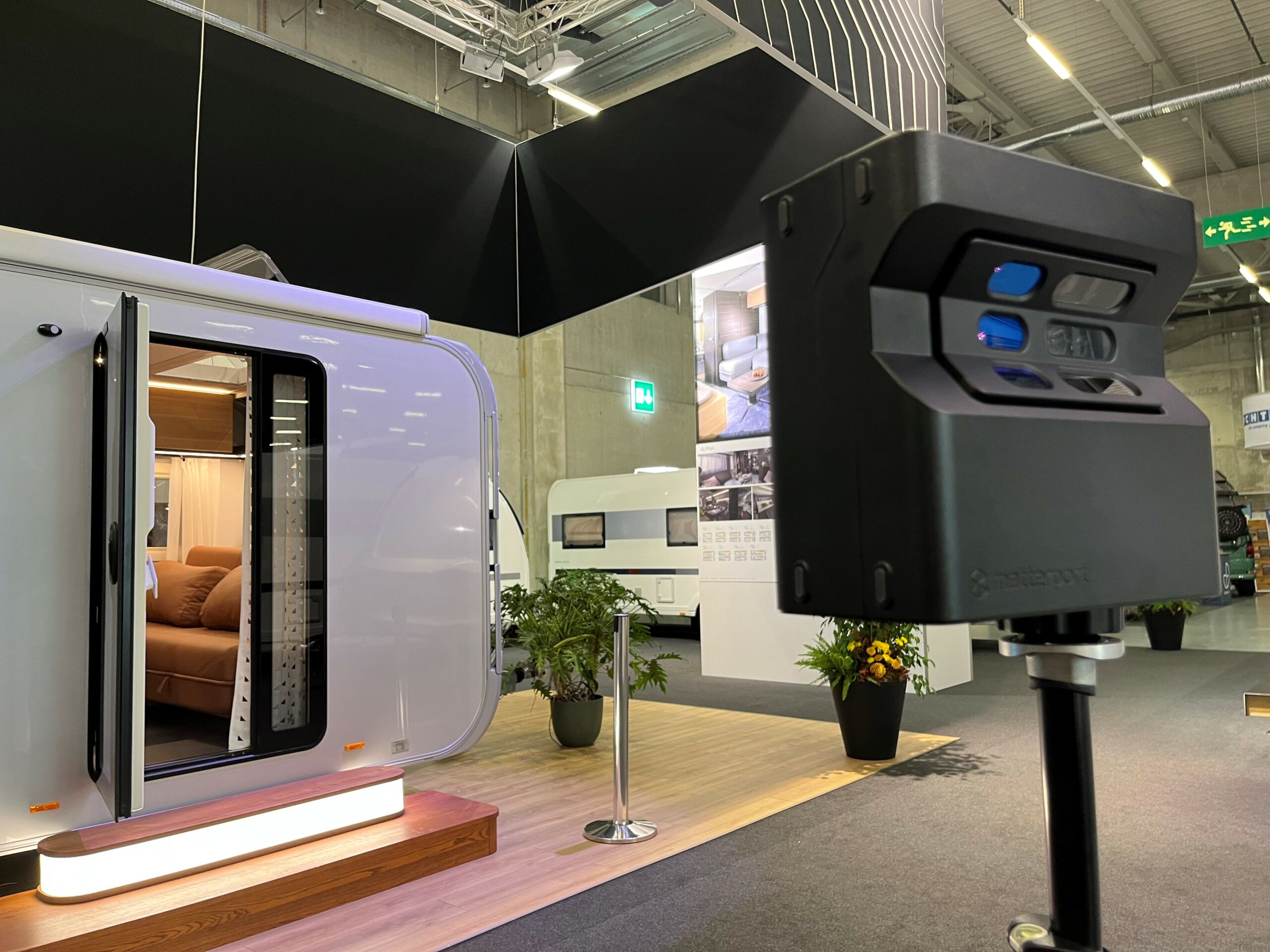 Matterport im Einsatz: Adria am Caravan Salon